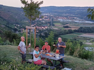 Apéro Des Coteaux Vue Rhône